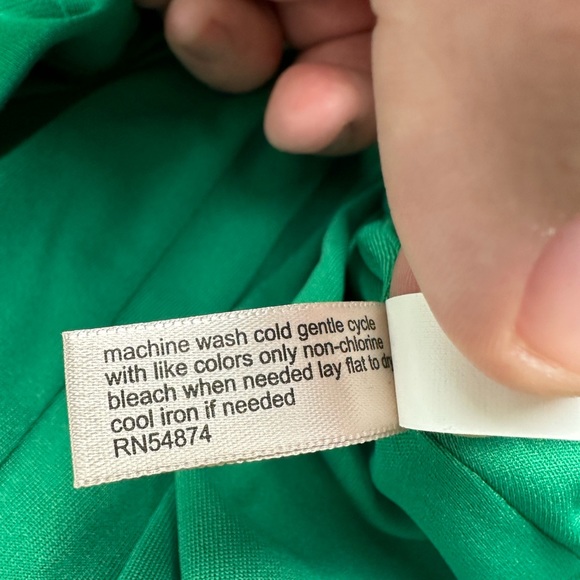 THE LIMITED Green Long Sleeve Side Ruching Business Career Dress NWT | Size 4 - Picture 10 of 12